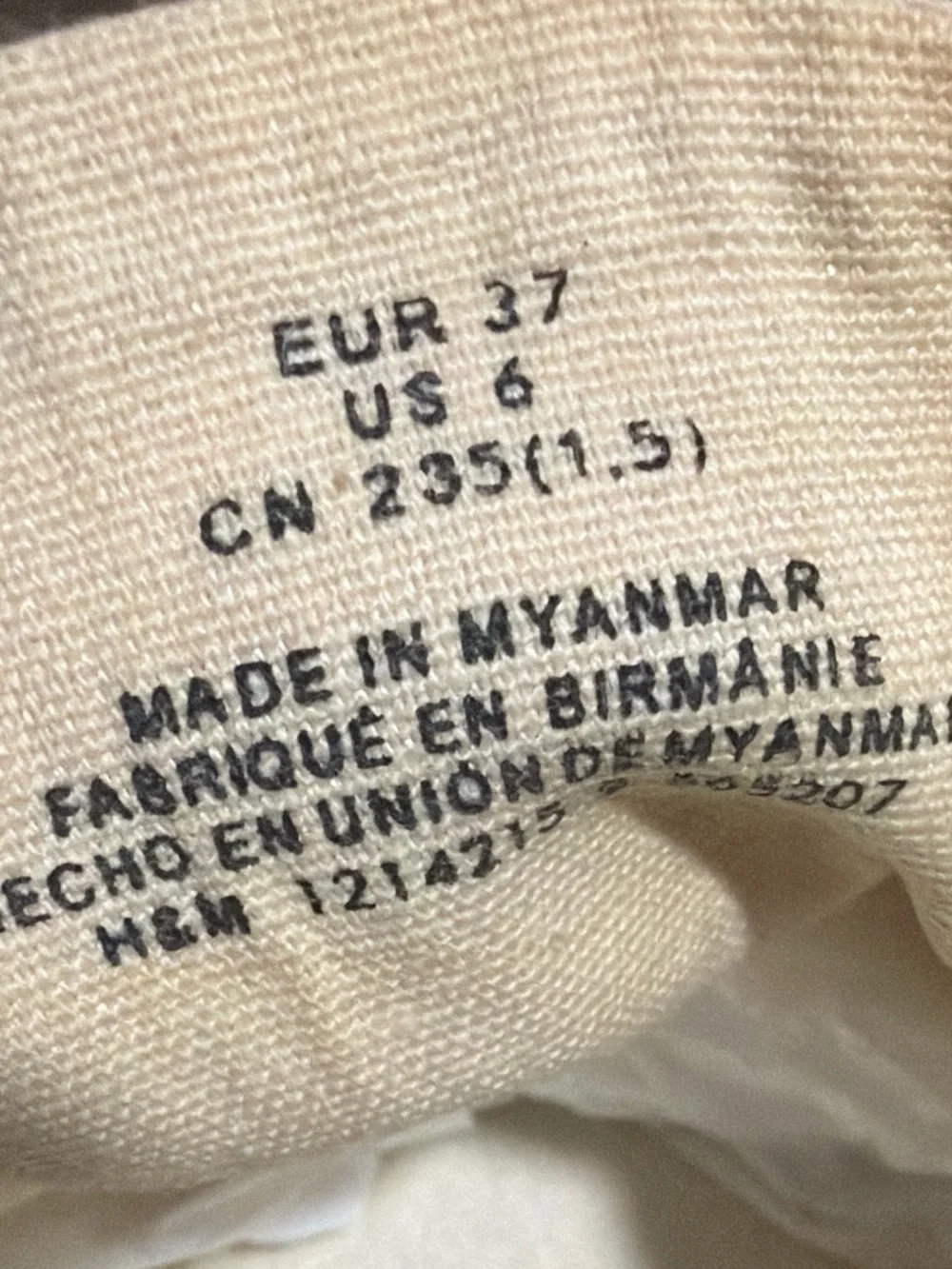 H&M casual espadrille